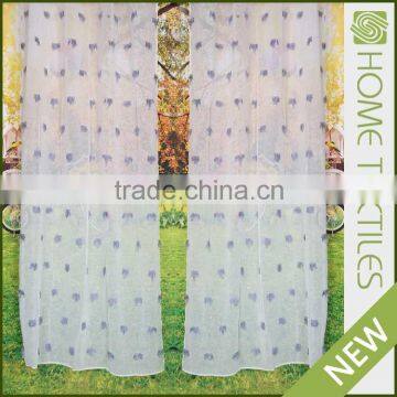 Made in china High grade Fashion Decorative flame retardant window valance