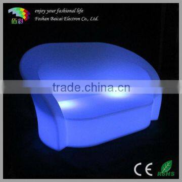Polyethylene Illuminated LED Multiply Sofa