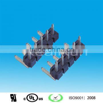 5.08mm Pitch Single Row Angle Pin Header connector