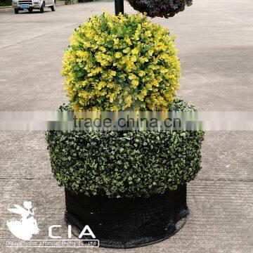 Fake Green Sculpture Animal Boxwood Topiary Hippocampus photo-3