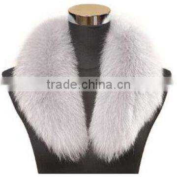 New Large Real Genuine Detachable Fox Fur Collar Scarf Wrap