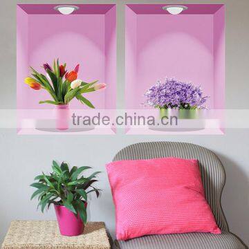 Wholesale Flower Wall Stick Interior Decoration Materials photo-3