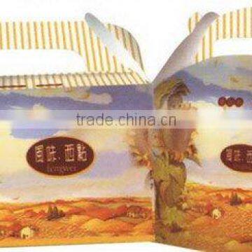 Western portable custom dessert packaging box