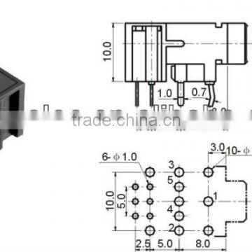 3.5mm earphone socket