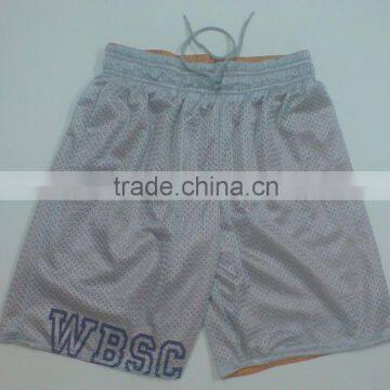 Basketball reversible short