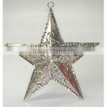 Stylish Embossed hanging Star