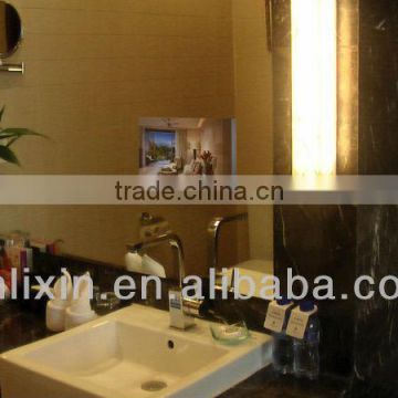 waterproof tv mirror with iron frame