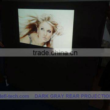 rear projection film creates a high-definition image to allow viewing audience to experience a vivid image