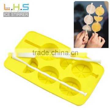 Popular fruit lemon shape novelty ice cube tray