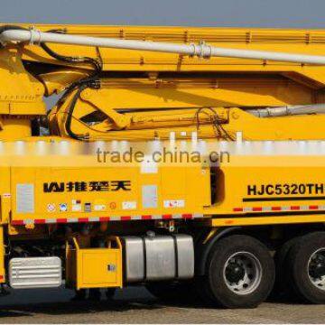 Truck-mounted concrete pump 37m SHACMAN