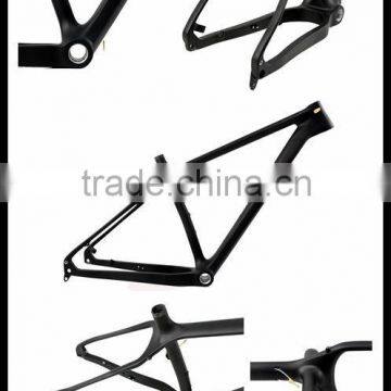 Chinese OEM full carbon fat bike frame,26er fat mountain bike carbon fiber bicycle frames