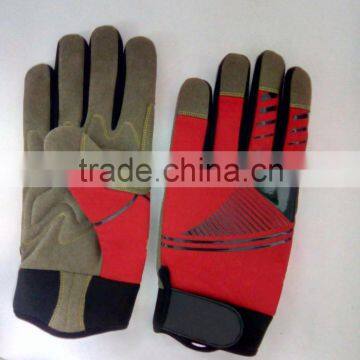 Long Knuckle protection mechanic glove