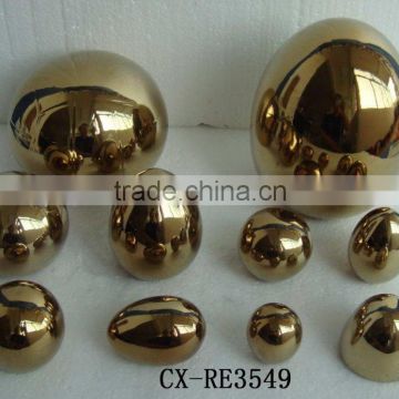 ceramic electroplate ball for decoration