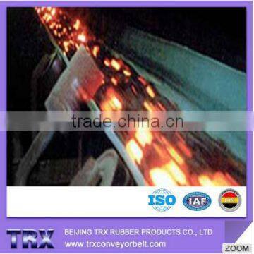 Manufacturer heat resistant rubber conveyor belt exporter from China