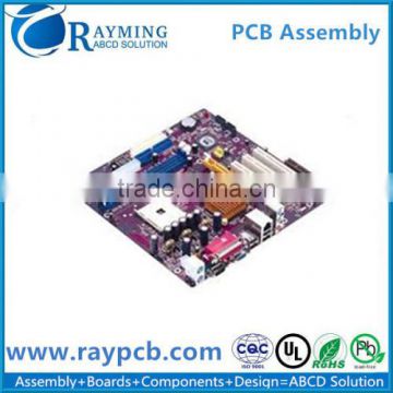 Machine PCBA With Purple Soldermask