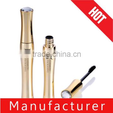 2015 Hot Sale Gold Plastic Empty Diamond Mascara Container