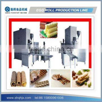 Double Head Filled Egg Roll Making Machine