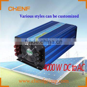 4kw Pure sine wave Triple Output Type variable frequency inverter City Electricity Complementary