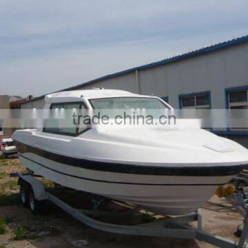 2015 NEW 25 Feet Fiberglass Leisure Yacht and High Speed Boat Quality Choice photo-4