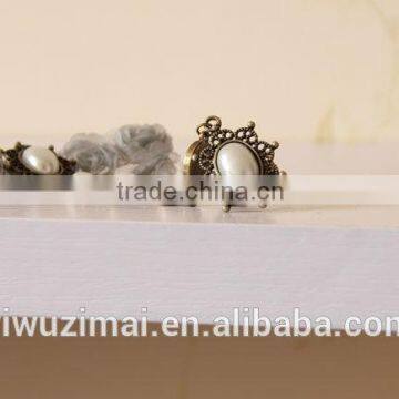 Pearl Grey Rose Flower Bud Silk Bracelet With Ring Pearl Ornaments photo-4