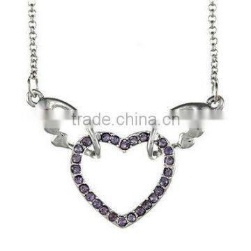2013 wholesale double wing necklace love forever jewelry