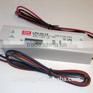 100w 36v UL mean well led driver power supply 90~264VAC