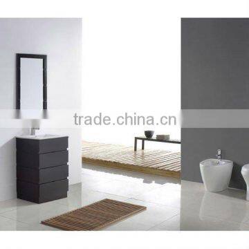 Modern Solid Wood Bathroom Vanity (MB-109)