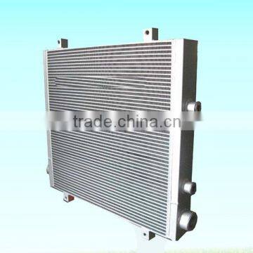 finned aluminium oil cooler/cooling fan motors compressor for air cooling parts screw air compressor parts