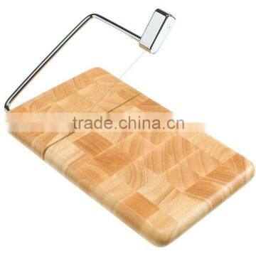 SLX-CB-011 Wood Butcher Block Cheese Slicer