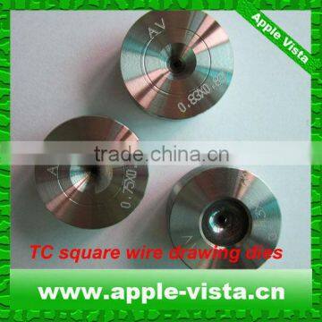 Custom PCD wire dies with round, square and triangle