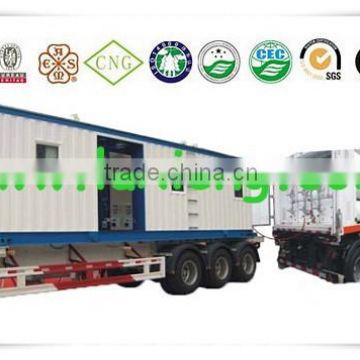 700N^m/h CNG Mobile Refilling Station with CNG Generator