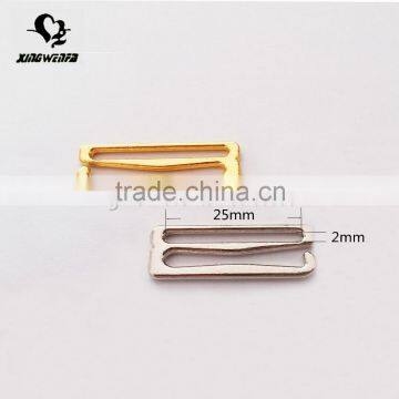 bra slider metal zinc alloy strap buckle 25mm