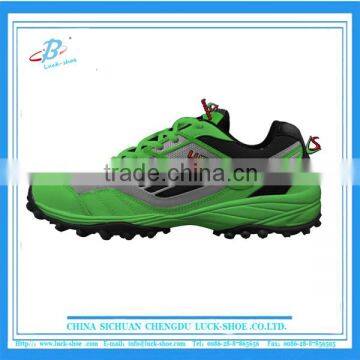 Low Price Breathable Mesh Upper Cricket Shoe Sport Shoe