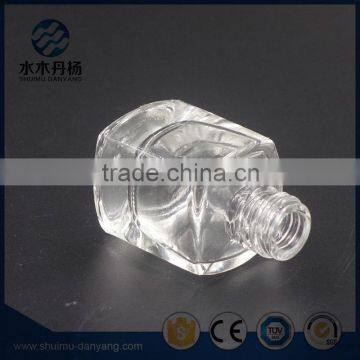 Hot Selling 6ml Clear Square Glass Nail Polish Bottle photo-3