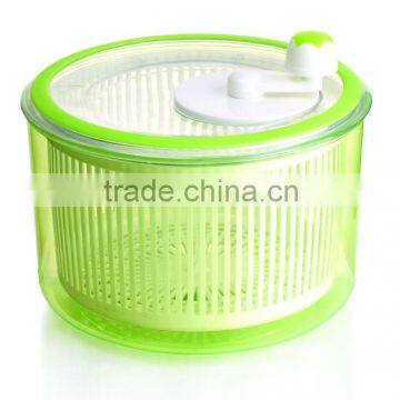 Green mini multi-functional salad spinner kitchen