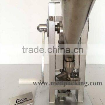 Manual Type TDP 0 Single Punch Tablet Press,Pilling Making Machine with hopper