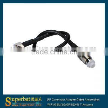 FME to CRC9 cable assembly for 3G HUAWEI USB modem manufacture