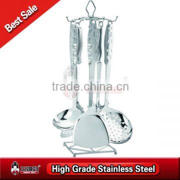 Graded stainless steel kitchen ware sets