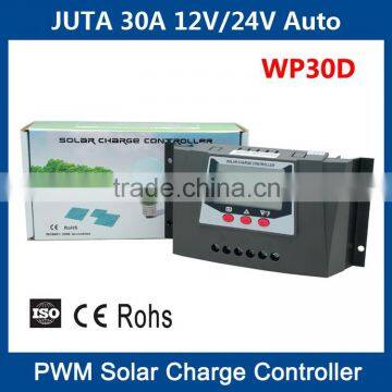 New JUTA PWM LCD 30A Solar Charge Controller With Time Control and Backlight Quality Choice photo-6