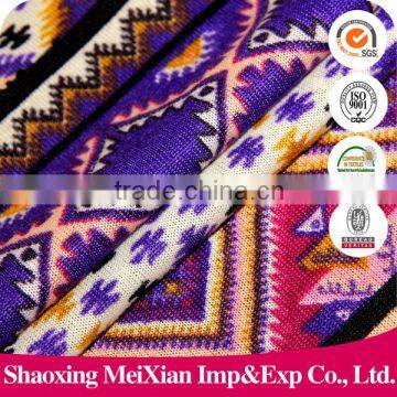 95% pola 5%spandex Poly Spandex printed Knitted Fabric