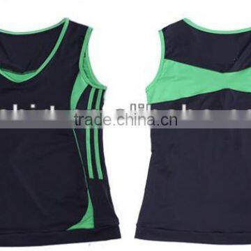 Polyester Spandex Ladies Running Wear Running Suits for Summer photo-3