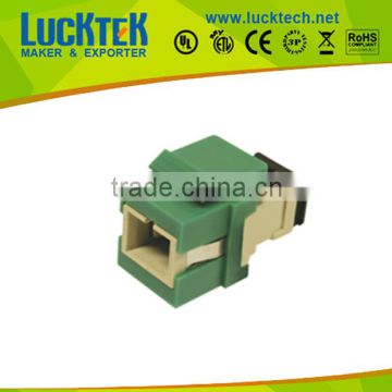 FIBER OPTICAL SNAP SC KEYSTONE JACK COUPLER