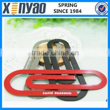 Promotional Gifts Customer Design Colorful Stainless Steel Normal Simgle Shape Bookmark photo-3