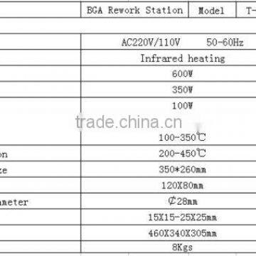 Bga Rework Station , Repair Phone Machine T862,export Machine,Infrared Welding Machine,made in China photo-4