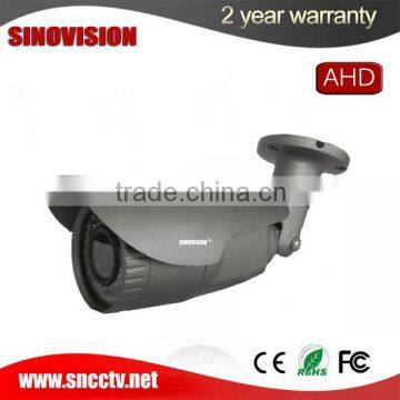 IP66 Waterproof bullet AHD cameras cctv camera with osd cable body