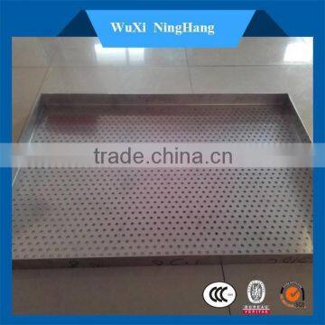 Stainless steel box with Bending perforate and welded