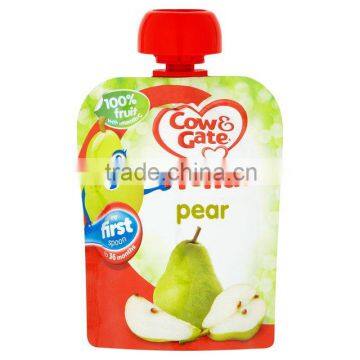 Cow&Gate fruit pouch 6x80g PEAR