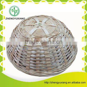 Handmade bamboo kitchen vegetable draining basket