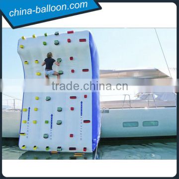 exciting water inflatable climbing wall,giant water inflatable iceberg,inflatable water toy for adults