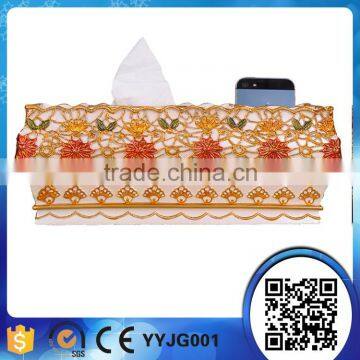 2016 customzied design resin decorative tissue holder